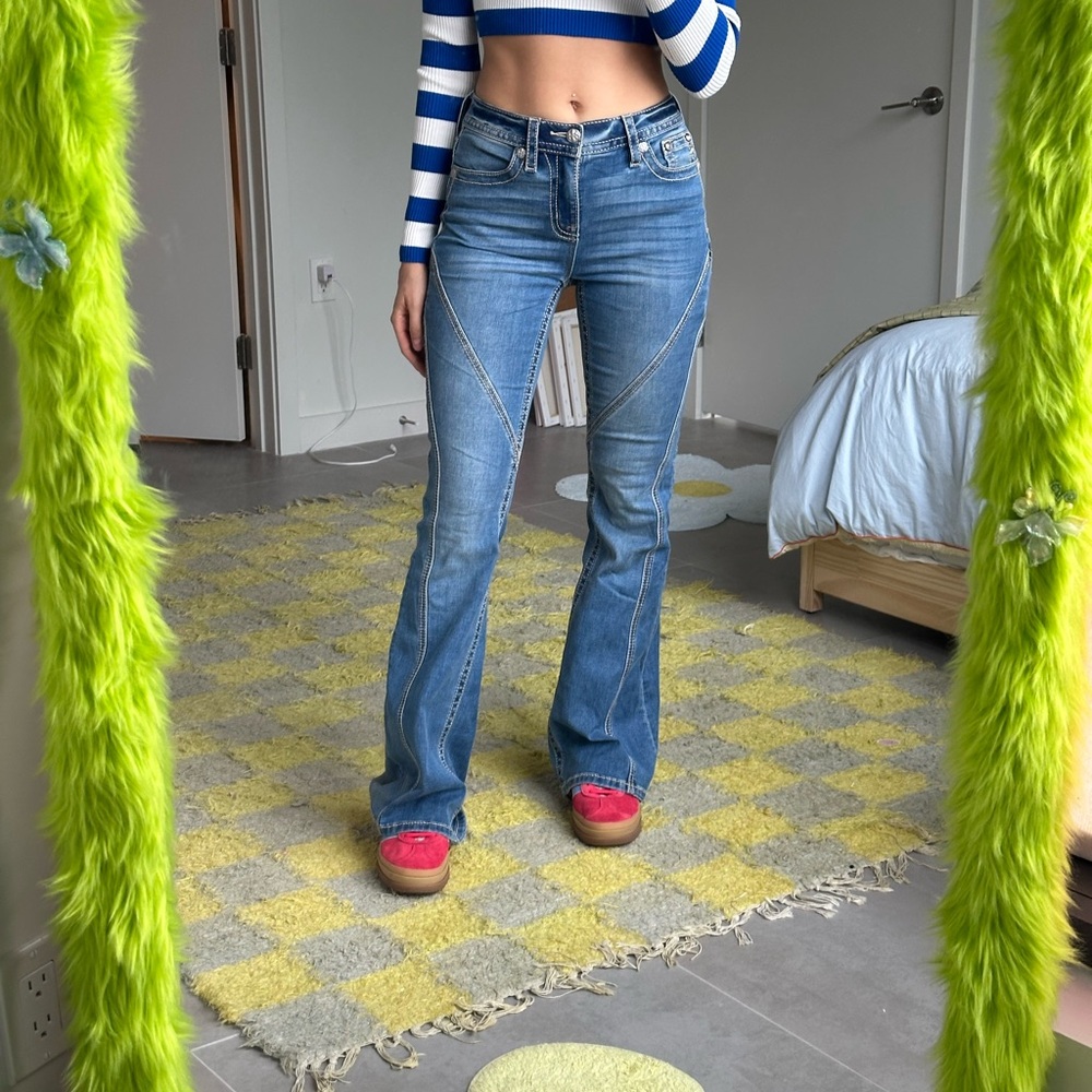Bootcut flared blue Jeans Miss Me